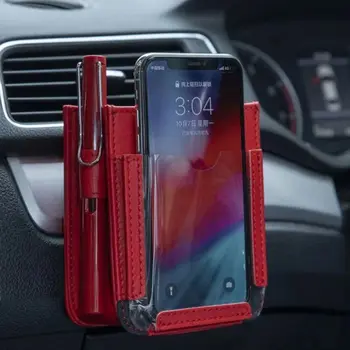 

Car Air Vent Pocket Organizer Storage Multi-function Car Phone Storage Bag Car Mobile Phone Holder Car Interior Accessories 2020