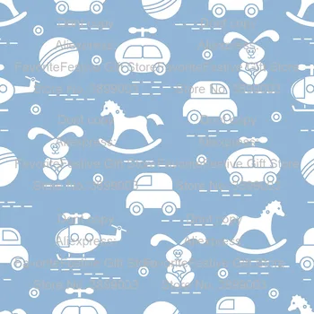 

Trojan helicopter Kids Patchwork cotton silk fabric DIY Sewing Quilting Fat Quarter rabbit bunny blanket Material For Baby&Child