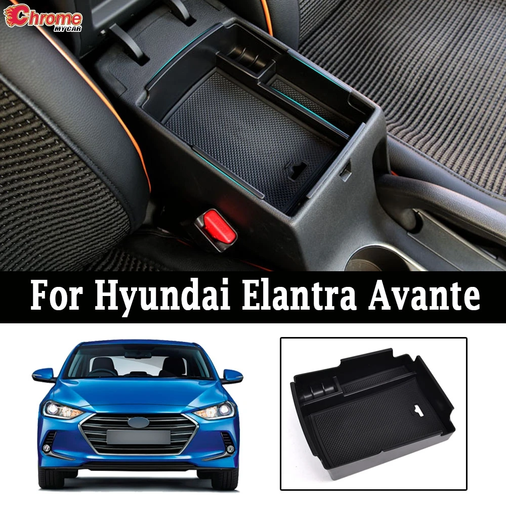 Центральная консоль лоток подлокотник вторичный ящик для хранения для hyundai Elantra Avante автомобильный Органайзер