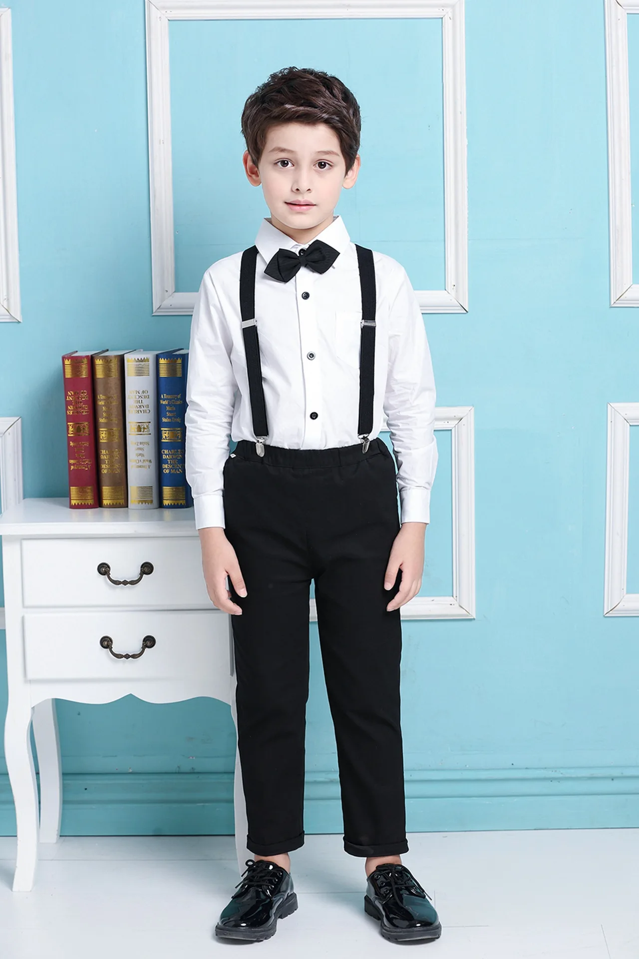 

2016 Spring And Autumn British-Style College Suspender Strap Set