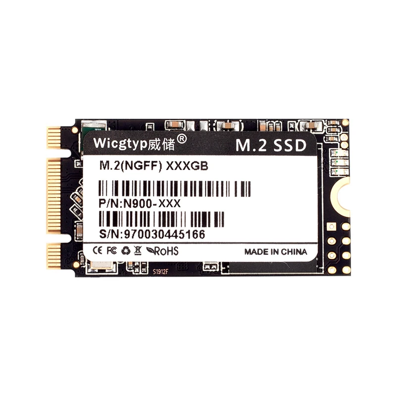 Wicgtyp M.2 SSD 256 ГБ M2 SATA NGFF 2242 HDD для компьютера ноутбука Smartbook 133t|Внутренние