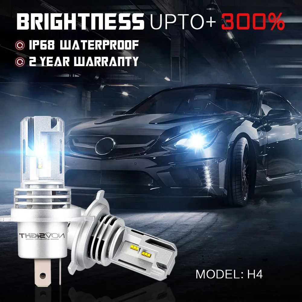 Мини H7 Led H4 автомобильные лампы для передних фар 1:1 дизайн H11 H8 H9 H16JP 9005 9006 H1 H3 55 Вт 10000LM 6000K 12V авто фары