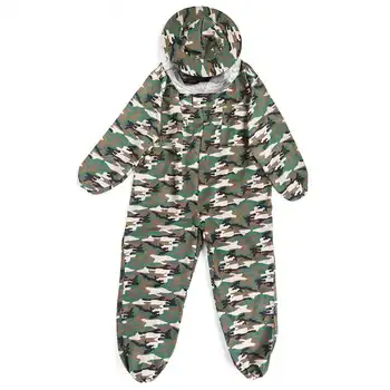 

bees Beekeeping Tool Beekeeper Smock Suit One-Piece Beekeeping Uniform Veil Protection Outfit Beekeeper Equipment Copper