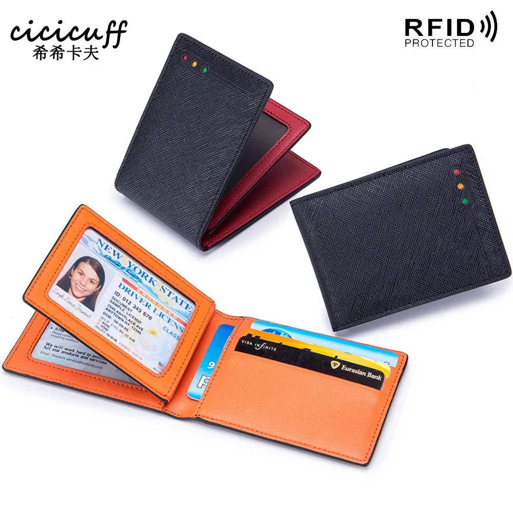 Card Wallet Driver License-Holder Rfid-Cover Business-Credit-Card-Holder Purse for Thin