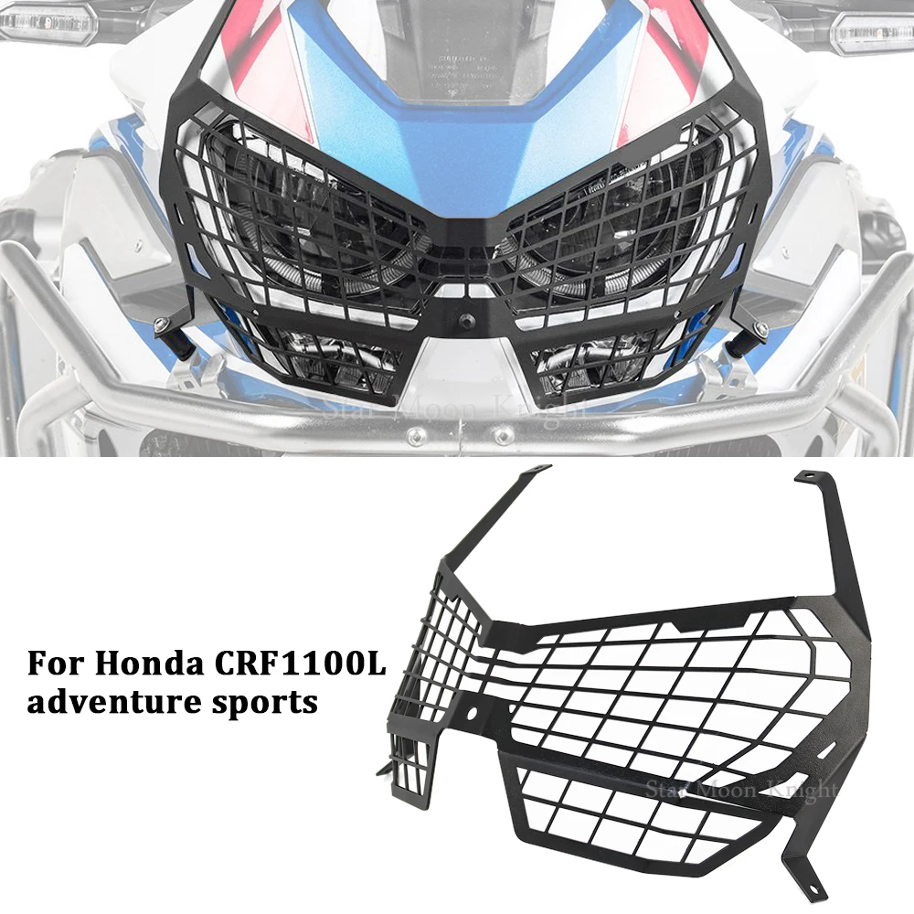 

Motorcycle Headlight Head Light Guard Protector Cover Protection Grill For Honda Africa Twin CRF1100L CRF 1100 Adventure Sports