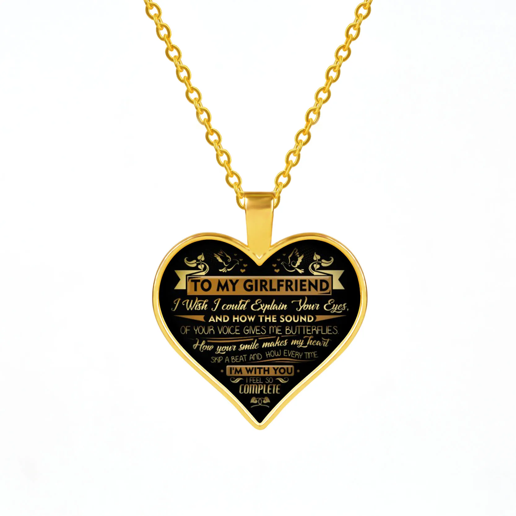 to my girlfriend necklace