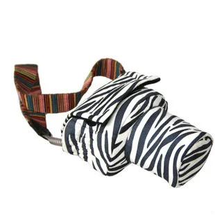 CamDress zebra уплотненная Защитная сумка для камеры sony Nikon Pentax canon высокое качество легкий дизайн camera pouch