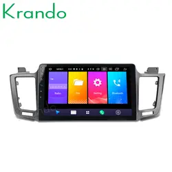 Krando Android 8,1 10,1 "ips Full touch Автомобильная Мультимедийная система для Toyota RAV4 2014 + радио плеер gps BT wifi