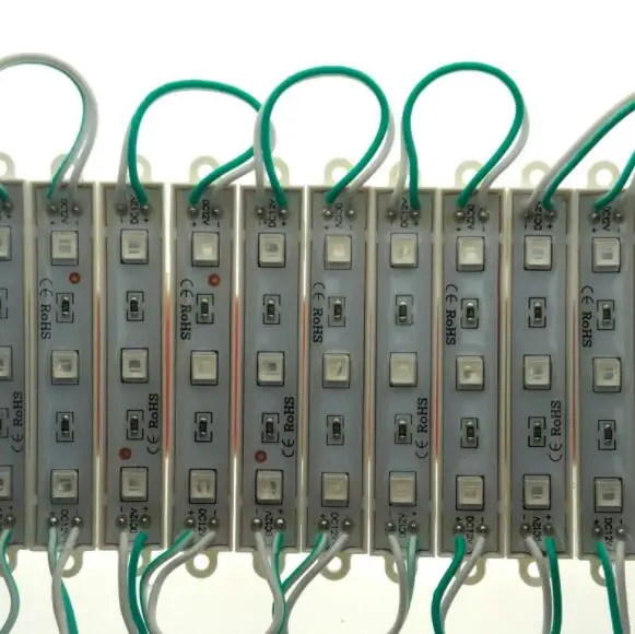 5054 SMD 3 Светодиодный модуль IP65 водонепроницаемый DC 12 В супер яркий светильник ing светильник двухсторонний клей антистатический для Ad дизайн
