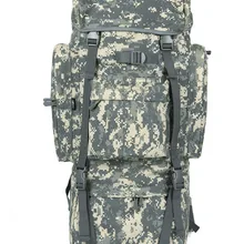 Стиль Уличная Сумка Повседневный складной Спорт на открытом воздухе большое количество 75л рюкзак для горного туризма сумка Камуфляж производители