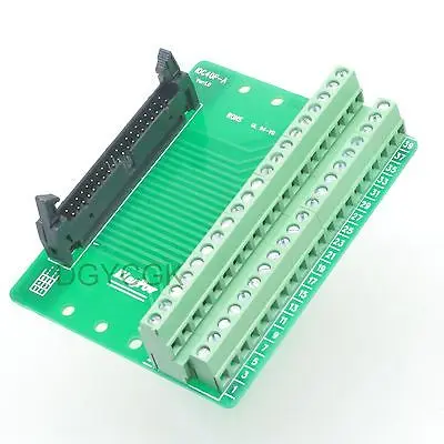 

DHL/EMS 10 Sets IDC 40pin port plug adapter connector header Terminal Breakout PCB Board 2 row -h2
