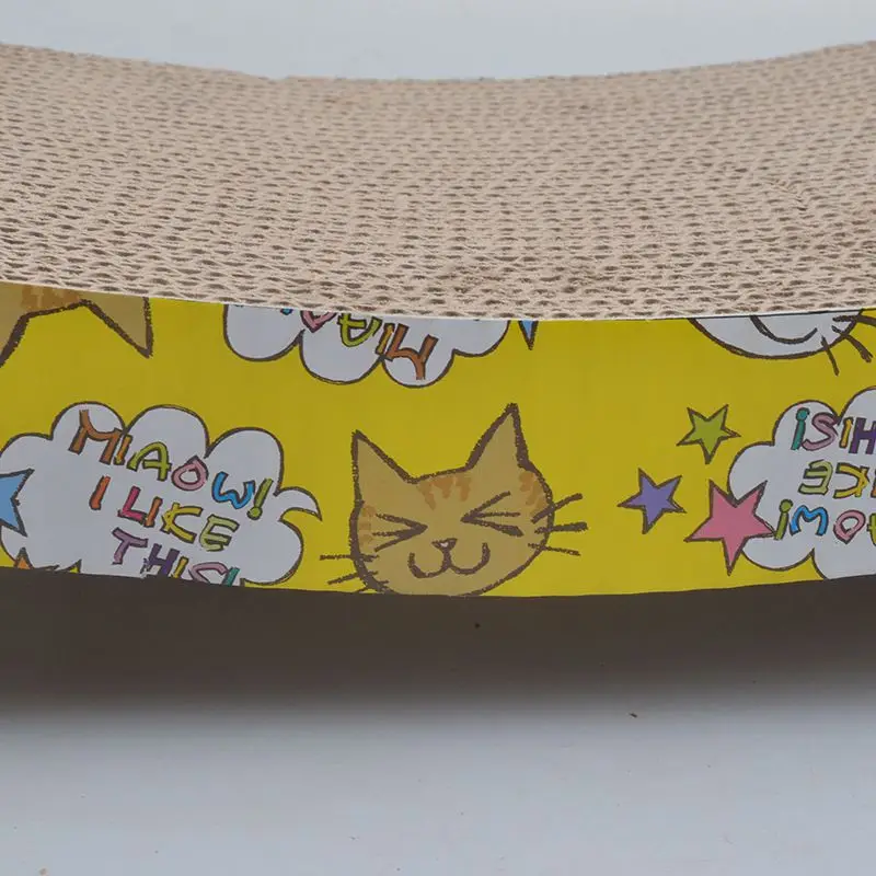 Мода-Когтеточка для кошек с котом 41x20,5x4 см