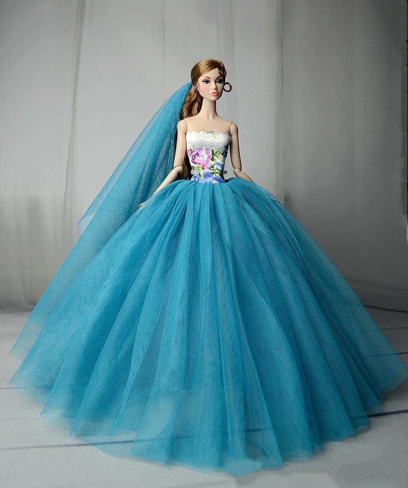 Dear Unicorn Princess 1/6 платье BJD детские игрушки свадебное платье модные дизайнерские аксессуары для куклы ручной работы кукольная одежда SD - Цвет: ZJF163-09