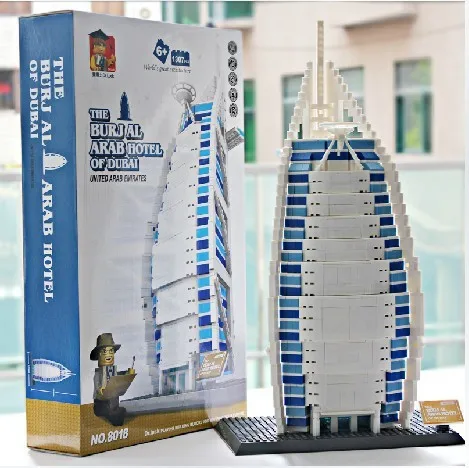

8018 1392pcs Constructor Model Kit Blocks Compatible LEGO Bricks Toys for Boys Girls Children Modeling