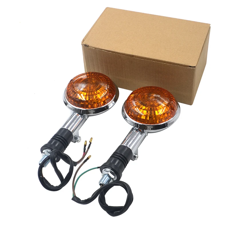 Comprar Luz de señal de giro para Yamaha Virago XV250 XV535 XV920 XV1000 15 250 535 920 1000 indicador de señal de giro todo el año luz ámbar