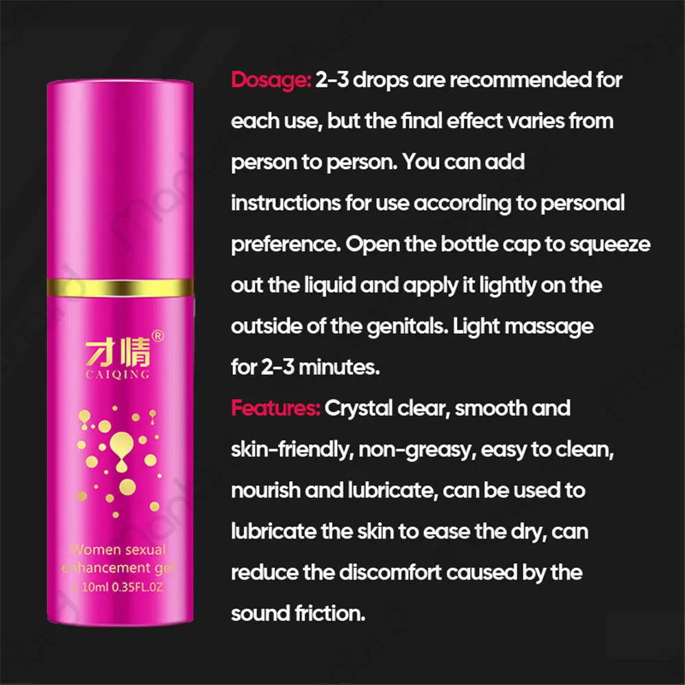 Orgasm Gel Libido Enhancer Sex Spray Stimulant Intense Sex Drop Exciter for Women Vagina Sexual Aphrodisiac Female Orgasmic Gel