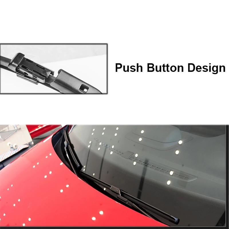 Misima подходит для VW Beetle 2" 21" тонкая кнопка 2011 2012 2013 спереди стеклоочистителей лобового стекла