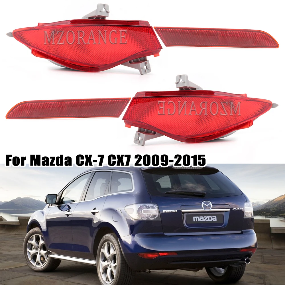RearBumperReflectorLightForMazdaCX7CX720092010201120122013