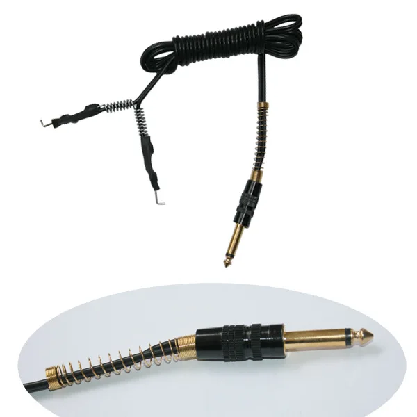 

Feng Wolf Silica Gel Threaded Break Elasticity Good Tattoo Power Supply Hook Machine Connection Cable Tattoo Machine Set