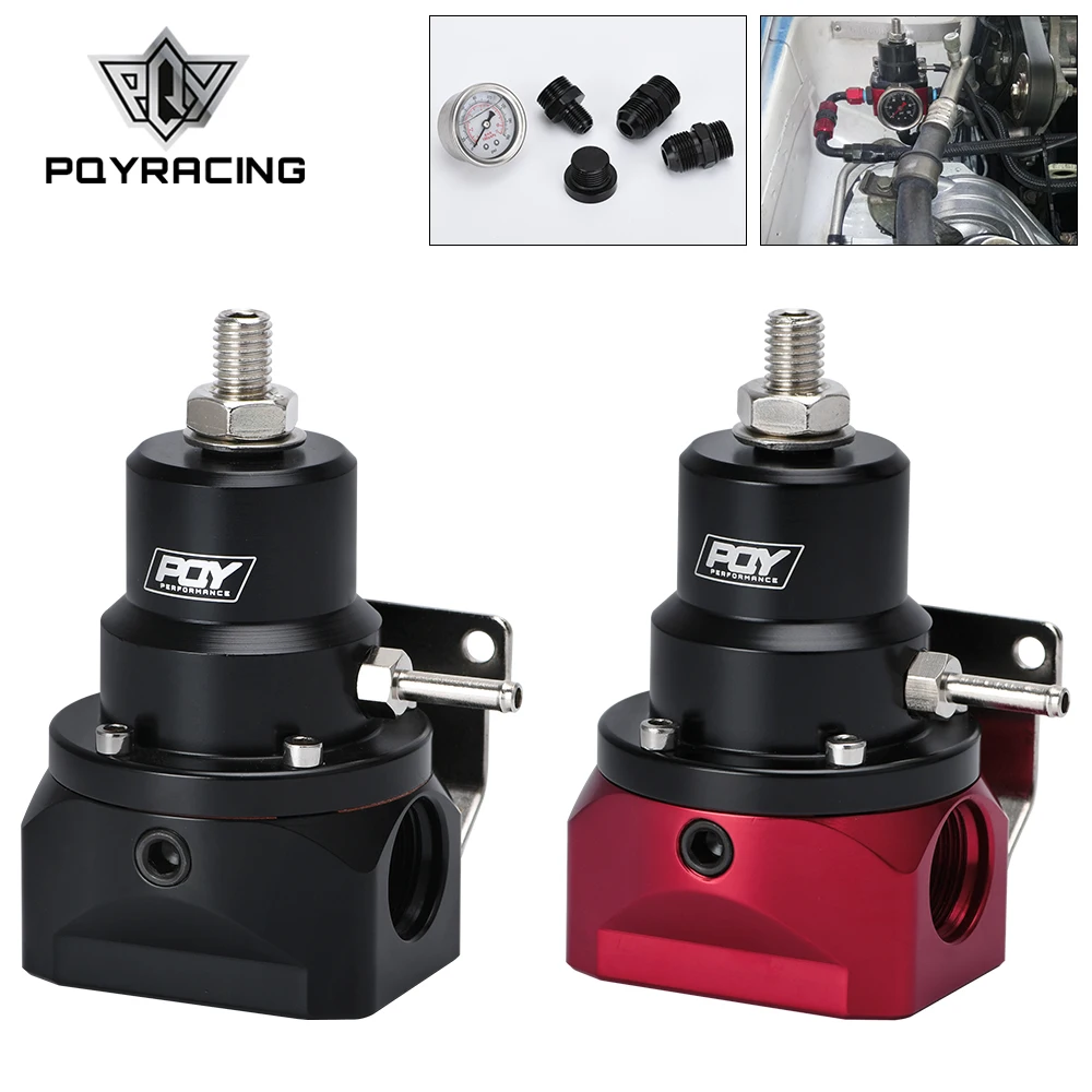 Регулятор давления топлива AN10 PQY EFI (Манометр 0 10/6 psi) 10AN 10/входные и обратные порты