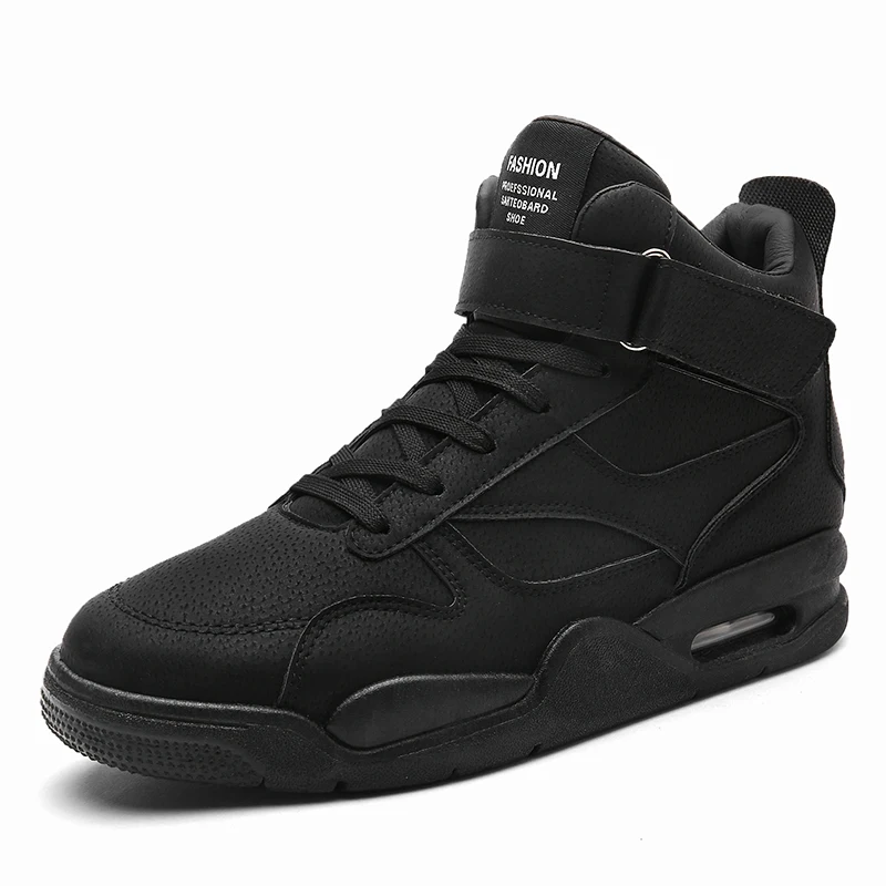 Оригинальные новые мужские баскетбольные кроссовки Jordan в стиле ретро, высокое качество, Спортивная обувь Air Jordan, амортизирующие мужские кроссовки Baskets Homme - Цвет: Черный