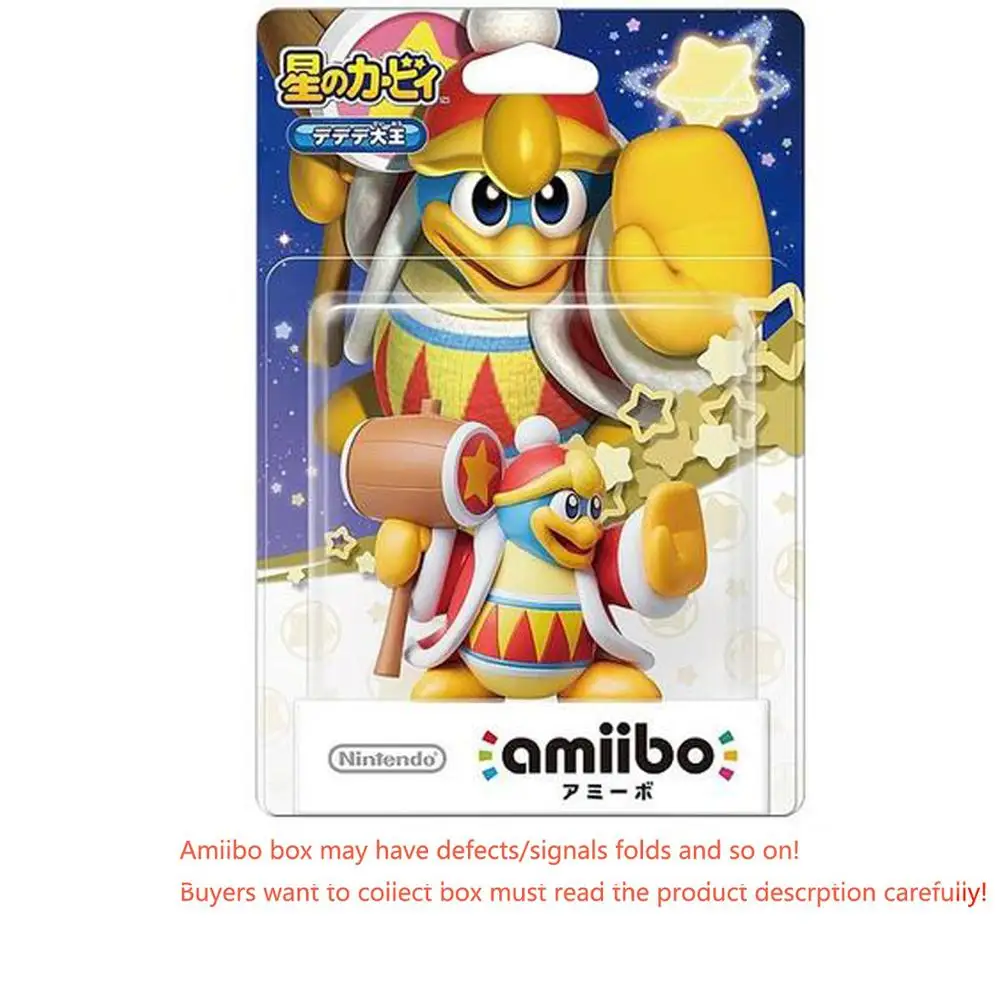 King DeDeDe Подлинная фигурка amiibo Kirby для nintendo switch - Цвет: King DeDeDe