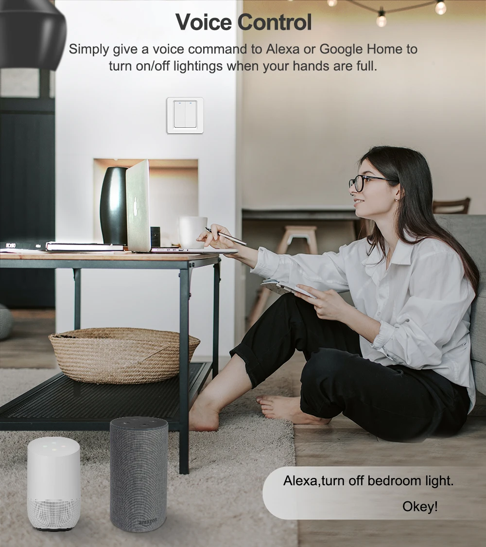 parede com botão de pressão 100-240v, fio