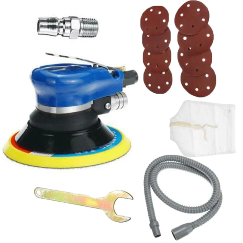 

13 Pieces Set 6inch 150mm Sanders Buffing Sanding Tool Air Body Random Orbital Palm Sandpapers Abrasive Tools