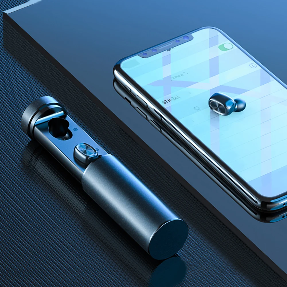 TWS B9 Bluetooth 5 0 Earbuds Power Display Wireless Earphone HIFI Sport Earbuds with MIC Gaming Music Headset For iOS Android