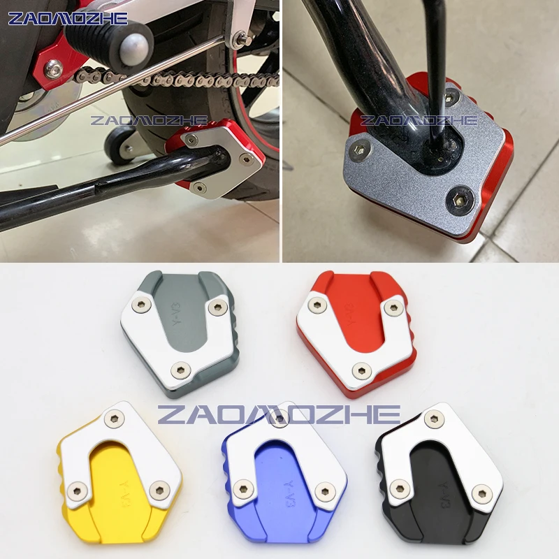 Мотоцикл Auminum боковая подставка увеличитель пластина для YAMAHA YZF R15 V3 207 2018