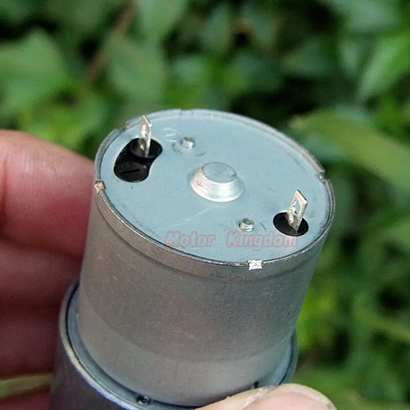 Micro 37MM DC 5V 12V 24V 134RPM Large Torque Electric Metal Gear Motor GearBox