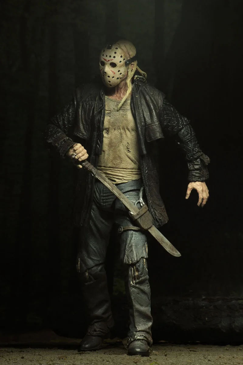 NECA Deluxe Edition Friday the 13th фигурка Ultimate Jason 2009 Remake Voorhees игрушка фигурка ужас подарок на Хэллоуин