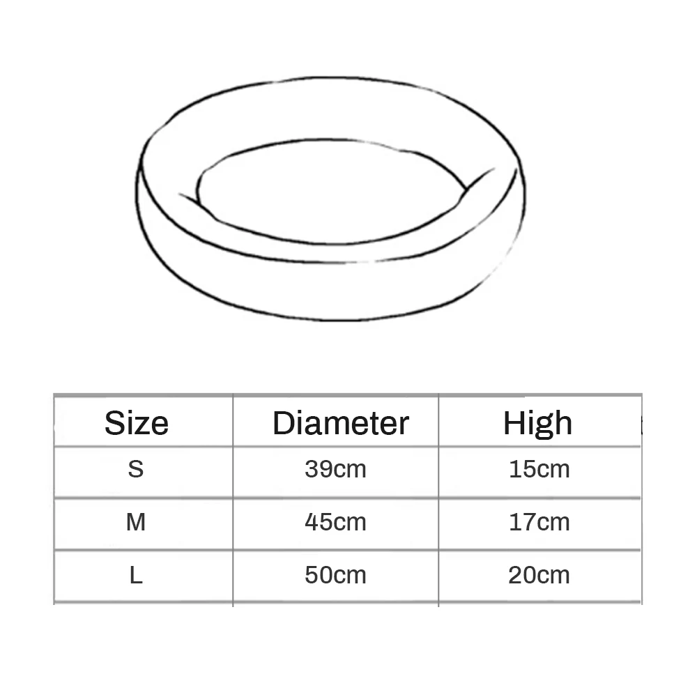 NewDeep Sleep Dog House Kennel Round Nest Autumn Winter Cat Mattress for Small Medium Dogs Dog Cat House Pet Mat NewDeep Sleep Dog House Kennel Round Nest Autumn Winter Cat Mattress for Small Medium Dogs Dog Cat House Pet Mat
