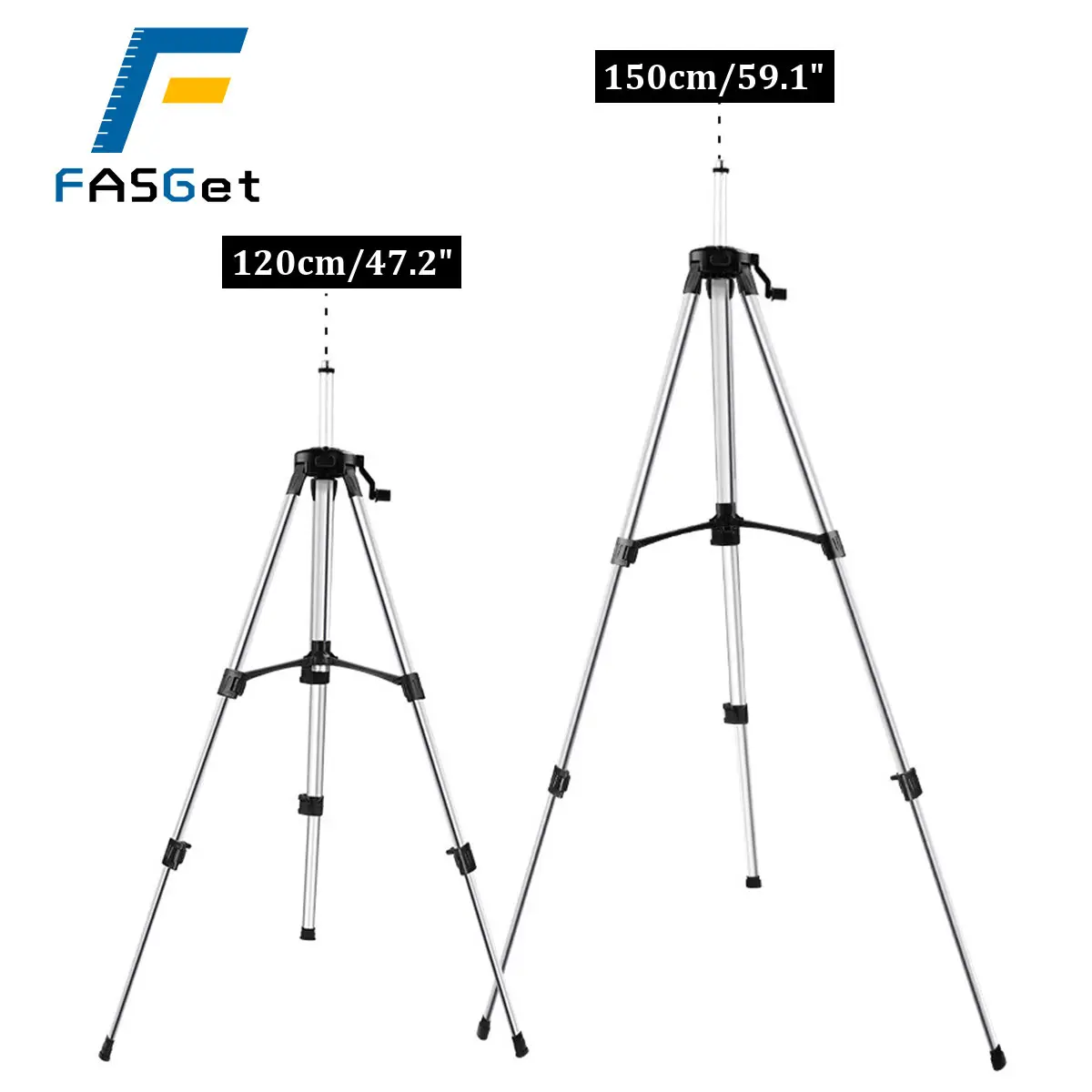 Лазерный уровень FASGET со штативом штатив с регулируемой высотой 1 2 м/1 5 м