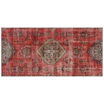 

Handmade Natural Vintage Turkish Area Rug 131x263 Cm-4'4''X8'8''