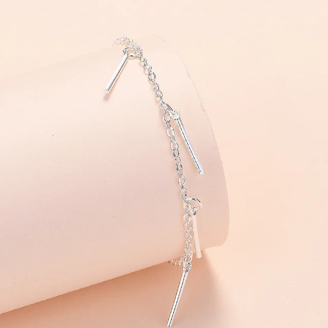 925 Sterling Silver Women Heart Bracelets On Hand Star Chain Bracelets For Girls Luxury Jewelry Jewellery Gifts For Women 3034