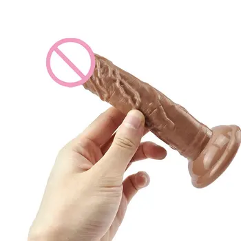 15cm Pants Strap On Dildo Realistic Penis Silicone Dildos Female Masturbator Erotic Sex Toys For Woman Men Couples Adult Games 4