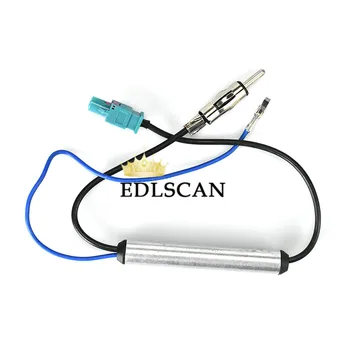 

EDLSCAN car audio cable for Opel for Skoda for Seat ISO standard harness antenna adaptor cable 13-008