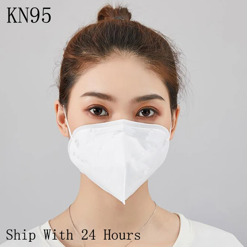 

20/30 Pcs KN95 Mask Half Face Dust Gas Mask KN95 Masks Respirator Safety Protective Mask Anti Dust Anti Organic Vapors PM2.5 Fog