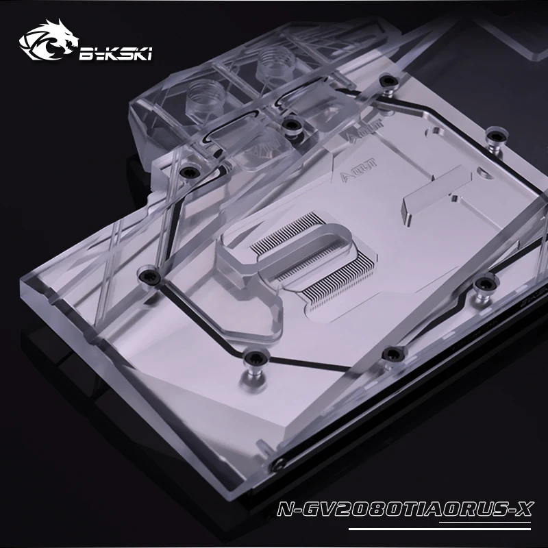 Bykski графический блок с полным покрытием для Gigabyte AORUS GeForce RTX 2080Ti 11G видеокарта