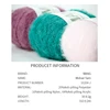 MANG 50g 1Pc Fine Quality Soft Hand Knitting Crochet Mohair Yarn Wool Cotton Thread For Baby Lady Scarf Sweater Glove Hat DIY 6