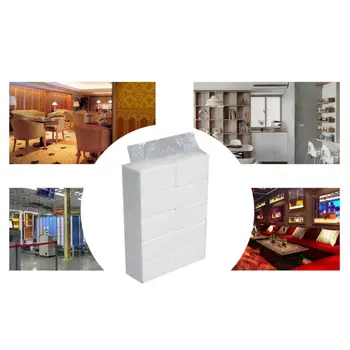 

10 Bags Wood Pulp Toilet Pumping Paper 3-Layers Household Bath Tissue Napkin