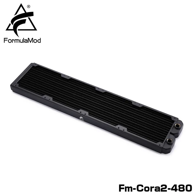 FormulaMod Fm Кора BK 120/240/360/480 мм Медь черный однорядные радиаторы 29 Толщина подходит