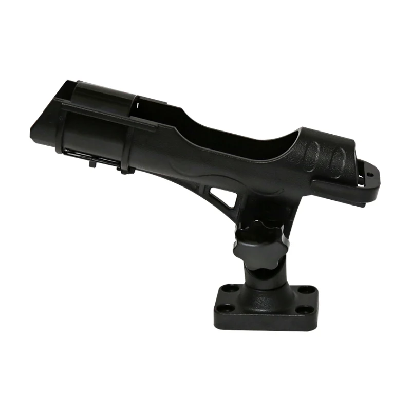 

Boat Part Fishing Support Rod Holder Bracket Yacht Fishing Tackle Tool Rotatable Rod Holder with Screws Boat Accessories