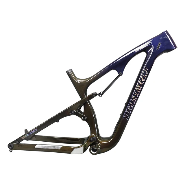 $US $979.00 Carbon Snow bicycle frame Fat bike frame 26er All Internal Cable Routing with rainbow decal