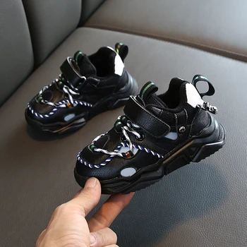 

Shoes Children Boys Sports Sneakers Shoes Autumn Winter Girlsf Ashion Cool Running Shoes Shock Absorption Thick Bottom SSW066