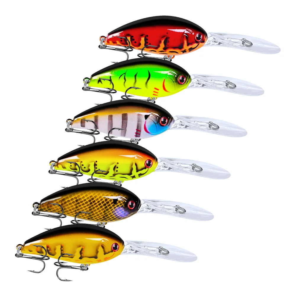 US $135.00 60Pcs Crankbait fishing Wobblers 175g 115cm artificial Crank Bait Bass Fishing Lure pike trolling pesca carp Fishing Tackle