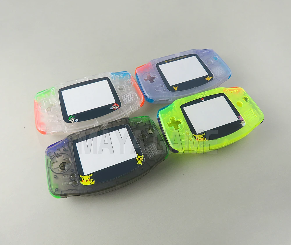 8 комплектов для игры мальчик Advance Игровая приставка GBA Dreamy Полный Корпус в сборе чехол для GBA Dream Shell Полный хост