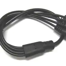 Кабель разветвителя питания от 1 до 4 12 В шнур постоянного тока от 1 до 4 мужчин для камеры видеонаблюдения