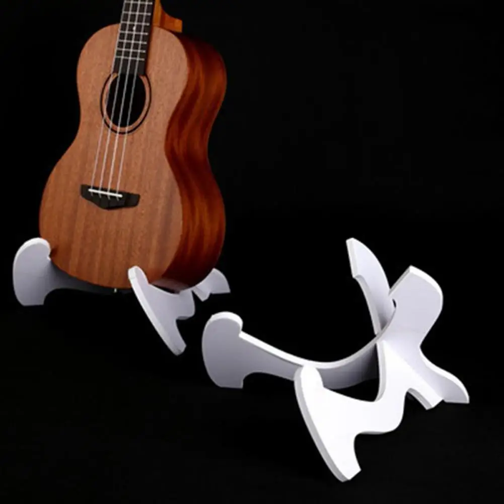 

Foldable Hardwood Guitar Bass PVC Collapsible Holder Stand For Guitar Ukulele Violin Mandolin Banjo Accessories